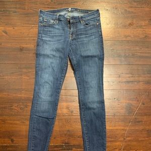 7 for all mankind skinny jeans